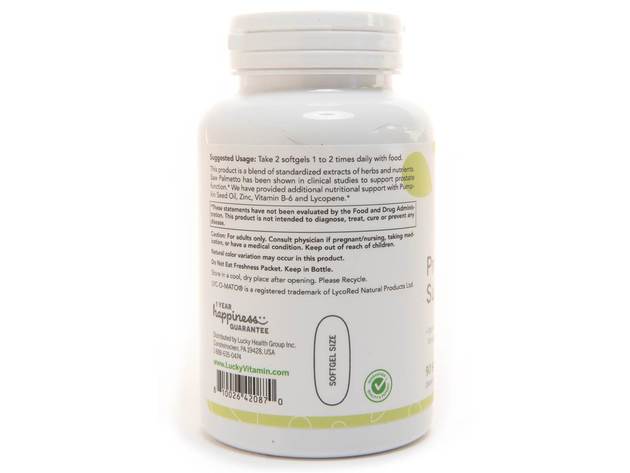 LuckyVitamin - Prostate Support - 90 Softgels