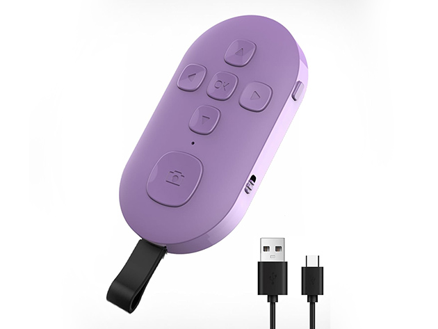 Bluetooth Remote Control for Apps (Pink)