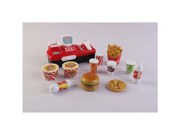Cash Register for Kids with Play Food