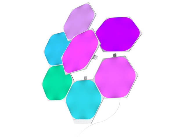 nanoleaf NL427003HX7P Hexagon Light Panels - Smarter Kit - 7 Panels