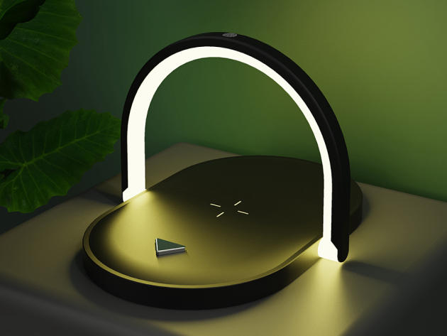 3-in-1 Night Light, Wireless Charger & Smartphone Stand