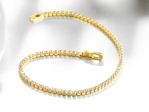 Tennis Jewelry with Swarovski Crystals 3-Piece Set