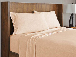 Soft Tees Luxury Cotton Modal Jersey Knit Sheet Set (Blush)