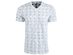 American Rag Mens Geometric Print V-Neck T-Shirt White Size 2 Extra Large