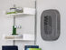 Wall-Mounted Airpurifier Löv with HEPA Filter (Light Charcoal)