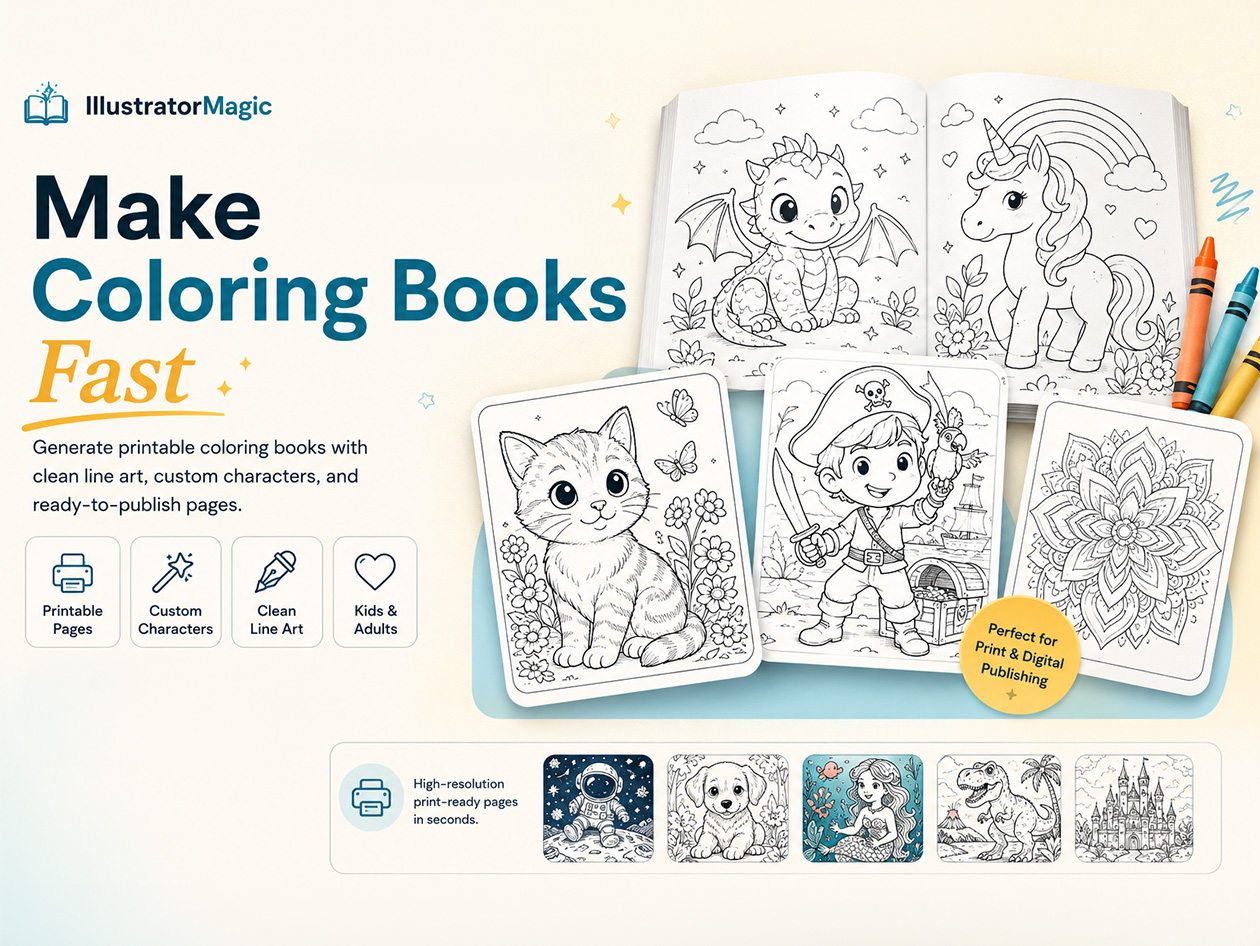 llustratorMagic Pro Plan: Lifetime Subscription
