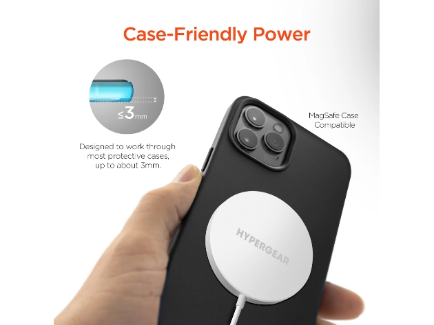 HyperGear Universal Magnetic 15W Wireless Fast Charger 