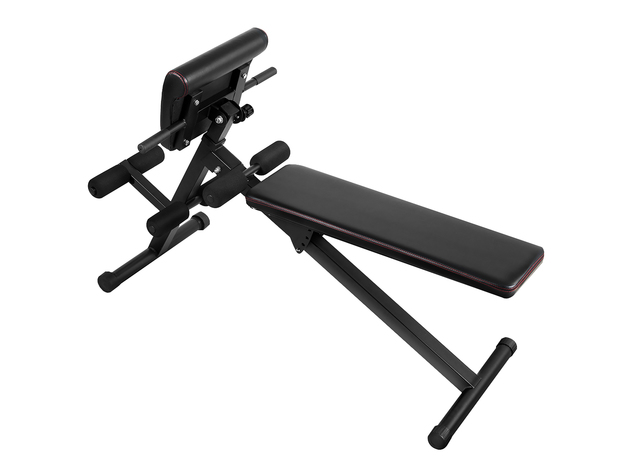 Black workout online bench