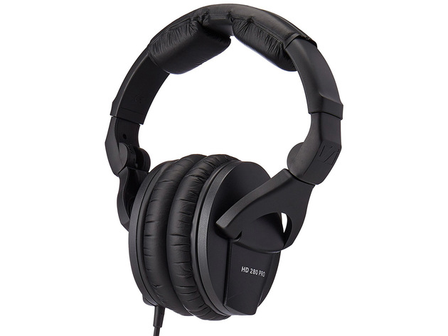 Sennheiser HD280PRO Headphone Dynamic Closed-ear Lightweight Padded Headband (Refurbished, Open Retail Box)