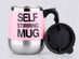 Self-Stirring Mug (Pink)