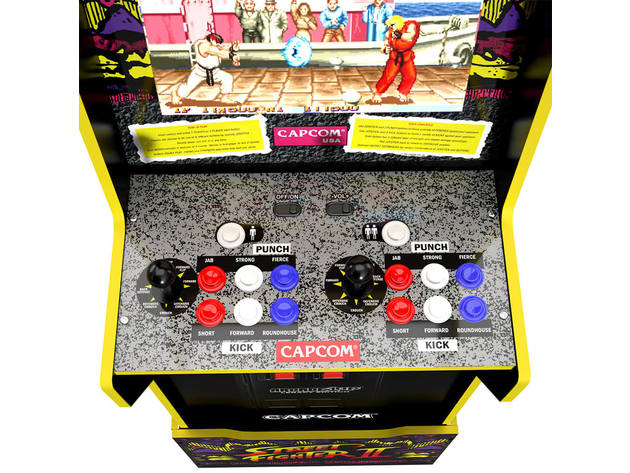Arcade1up STRTFIGHTA1U Capcom Legacy Edition Arcade Machine with Riser