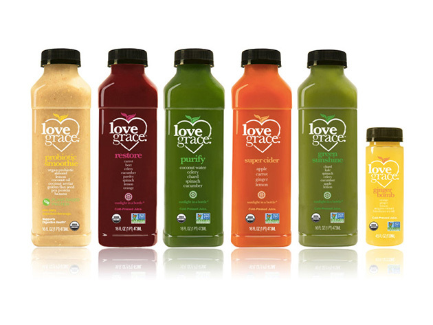 Love Grace Organic Juice Cleanse: 5 Days