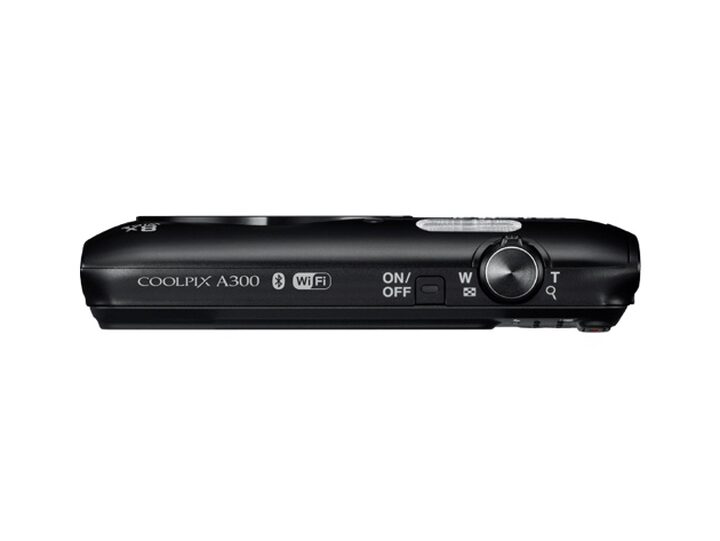 COOLPIX ニコン コンデジ Nikon A300 ブラック 中古 Wi-Fi搭載