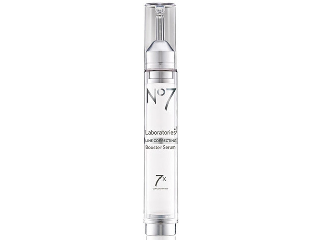No7 Laboratories Line Correcting Booster Serum, Targeted, Results-Driven Formula, Suitable for Sensitive Skin, 0.5 Ounce