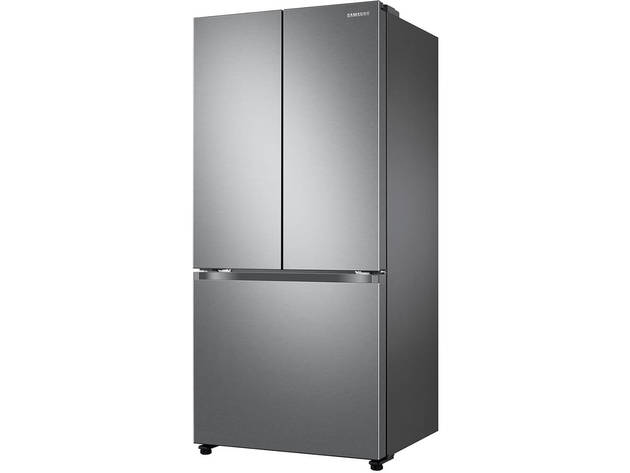 Samsung RF18A5101SR 18 cu. ft. Smart Counter Depth 3-Door French Door Refrigerator - Stainless Steel