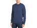 Club Room Men's Solid Crew Neck Merino Wool Blend Sweater Navy Size Medium