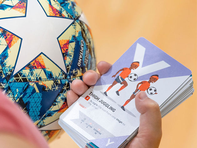 KickDeck ABC Soccer Training Cards for Kids