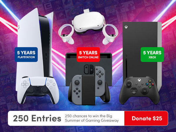 Donate $25 for 250 Entries - Product Image