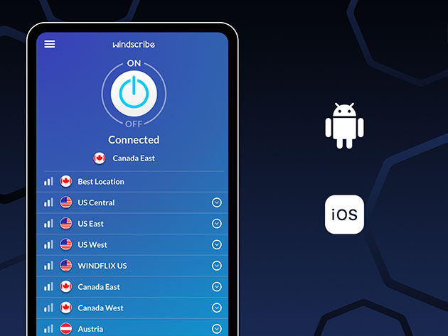 Windscribe VPN: Lifetime Pro Subscription