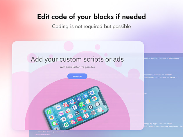 Mobirise No-Code Website Builder MegaPack Bundle