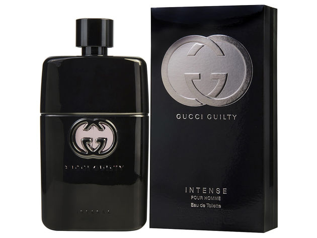 GUCCI GUILTY INTENSE by Gucci EDT SPRAY 3 OZ for MEN ---(Package Of 5)