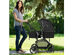 Costway 2 In1 Foldable Baby Stroller Kids Travel Newborn Infant Buggy Pushchair - Black