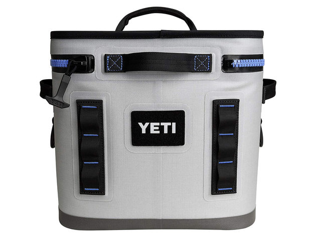 Yeti 18060130001 Hopper Flip 12 Soft Cooler - Fog Gray/Tahoe Blue | TMZ