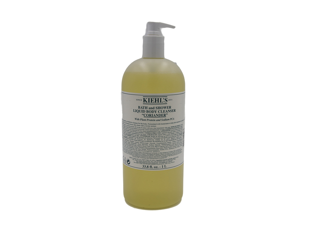 Kiehl's Bath and Shower Liquid Body Cleanser - Coriander 33.8oz (1L)