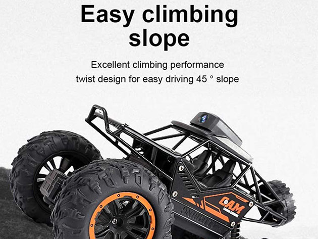 Off-Road Remote Control Monster Truck with 720P HD FPV WiFi Camera