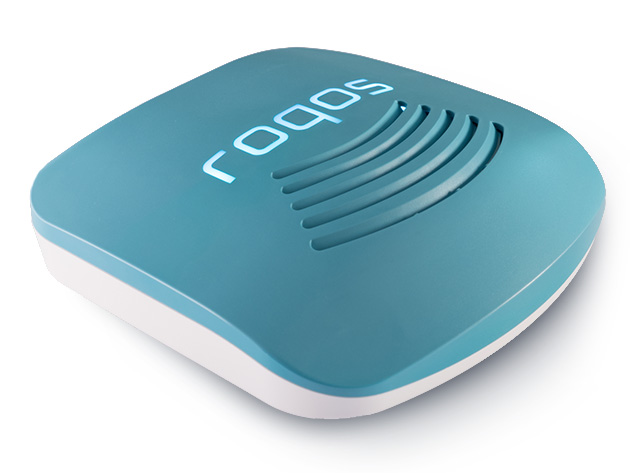 Roqos Core Firewall Router + Free Month of VPN Service (Teal)