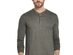 Weatherproof Vintage Men's Long Sleeve Jersey Henley Green Size XX-Large