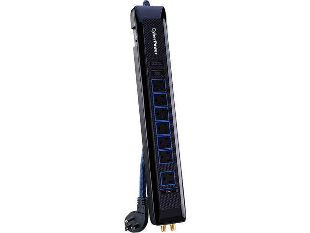 CyberPower HT705UC Power Strip Surge Protector - 7-Outlets