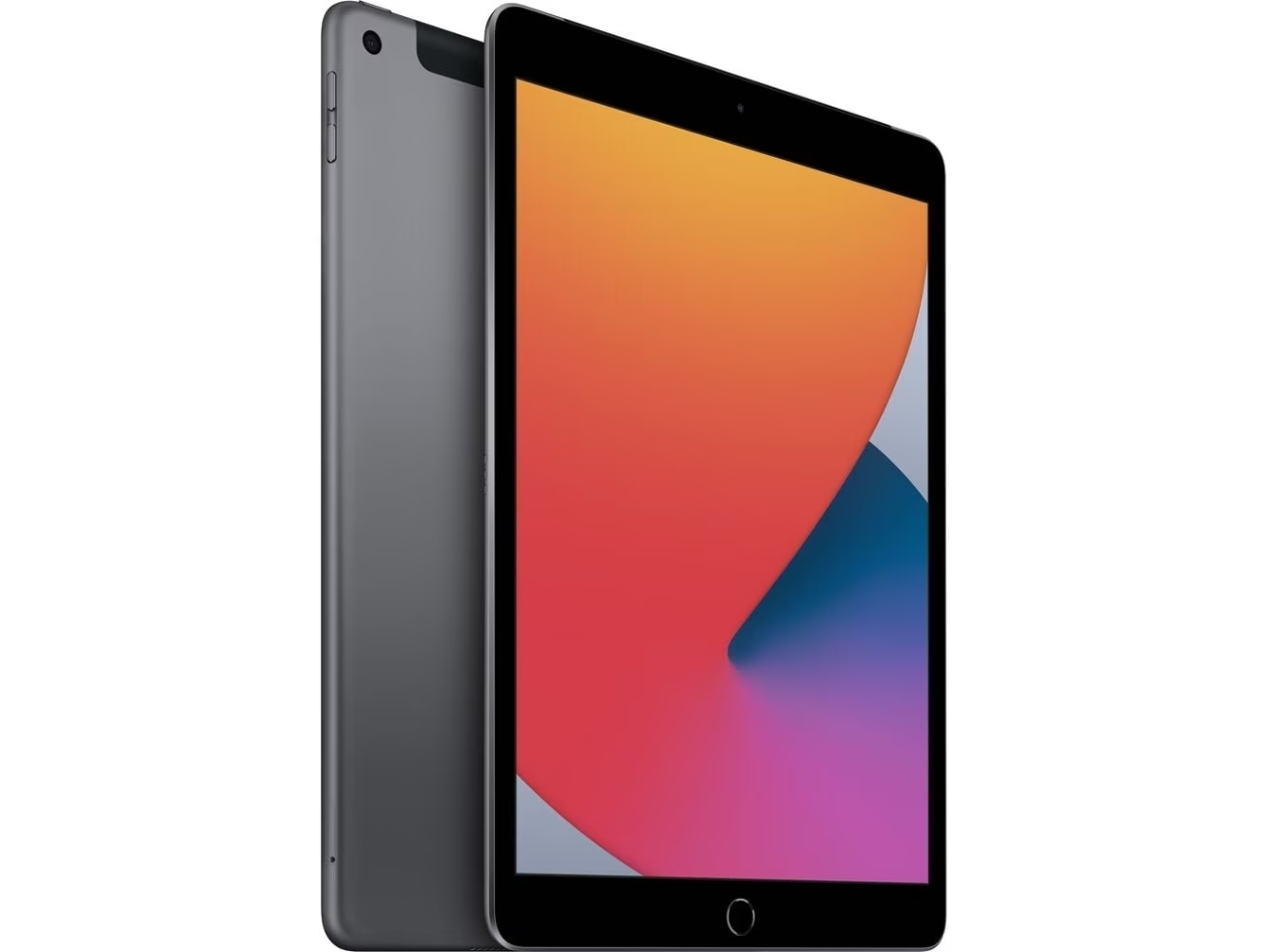 Apple iPad 10.2" (2020) 8th Gen 32GB Wi-Fi & Cellular Unlocked Space Gray (Refurbished)