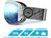 Wildhorn Cristo Ski Goggles Snow Goggles for Men, Women & Youth - White-IceBlue (New)