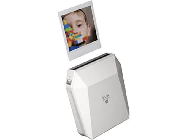 Fujifilm Instax SP-3 Base OLED Technology Wireless Mobile Printer - White--- (Refurbished, No Retail Box)