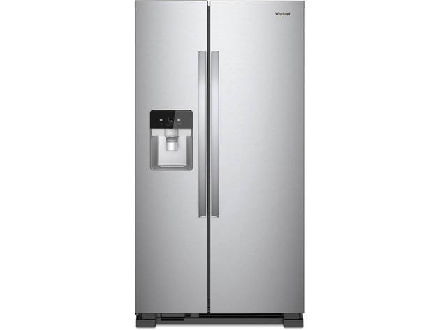 Whirlpool WRS321SDHZ 21 Cu. Ft. Stainless Side-by-Side Refrigerator