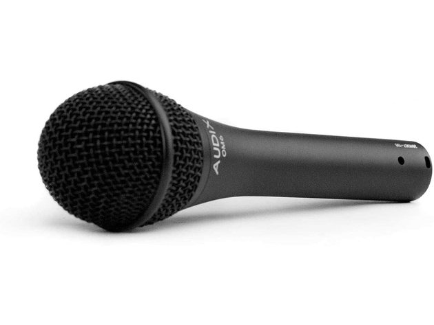 Audix OM6 Dynamic Microphone Unidirectional, 6.00 x 9.00 x 12.00 inches - Black (New)