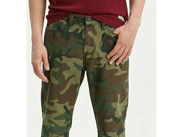 mens levi camo jeans