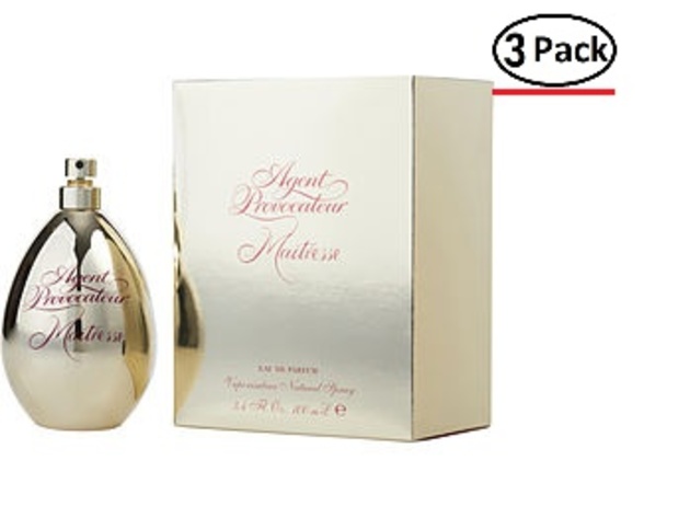 Agent Provocateur Maitresse By Agent Provocateur Eau De Parfum Spray 3.4 Oz For Women (Package Of 3)