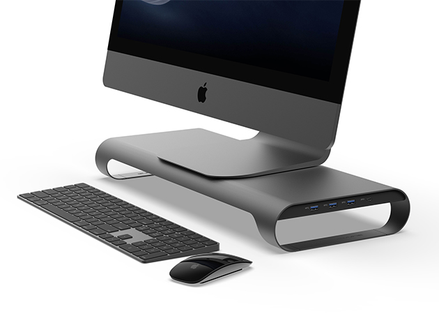 ProBASE C Aluminum Monitor Stand (Space Grey)