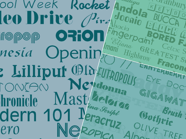 Free: 1000 OpenType Fonts