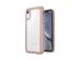 Speck Presidio Show Designed for Impact Case for iPhone Xr - Clear/Rose Gold