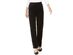 Karen Scott Women's Petite Velour Pull-On Pants Black Size Large