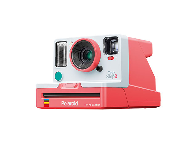 Polaroid OneStep 2 Camera In Coral With Photobox
