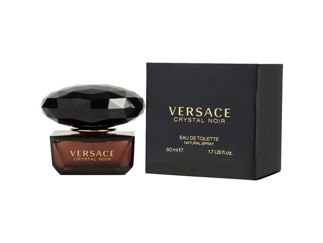 Versace Crystal Noir By Gianni Versace Edt Spray 1.7 Oz For Women (Package Of 4)