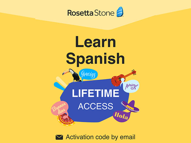 Rosetta Stone: Lifetime Subscription to Learn Spanish (Latin