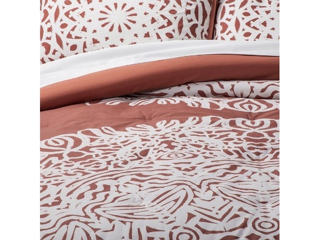 Opalhouse 2-Piece Printed Comforter Set Twin/Twin XL Comforter Set, Rose Medallion
