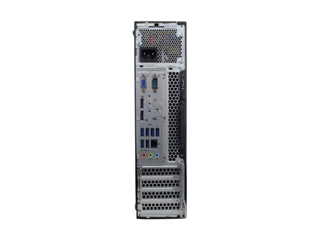 Lenovo ThinkCentre M900 PC Desktop Computer - Intel i5-6500 3.20GHz, 16GB RAM, 1TB HDD, Windows 10 Pro, New 23.6" FHD V7 LED Monitor, Wireless Keyboard & Mouse, New 16GB Flash Drive, Wi-Fi (Renewed)