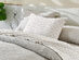 4-Piece Floral Print Microfiber Sheet Set (Taupe/Queen)