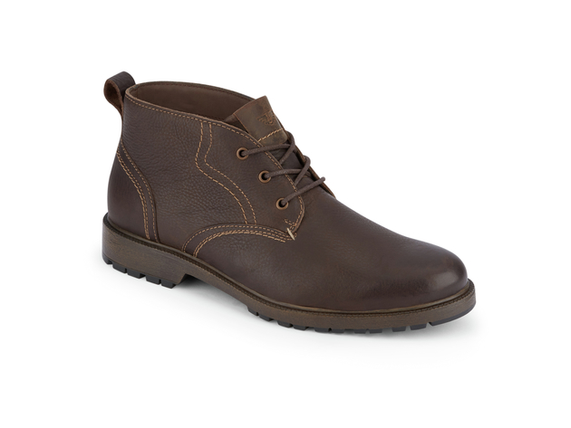 Dockers Mens Silas Waterproof Desert Chukka Boot - 7.5 M Chocolate
